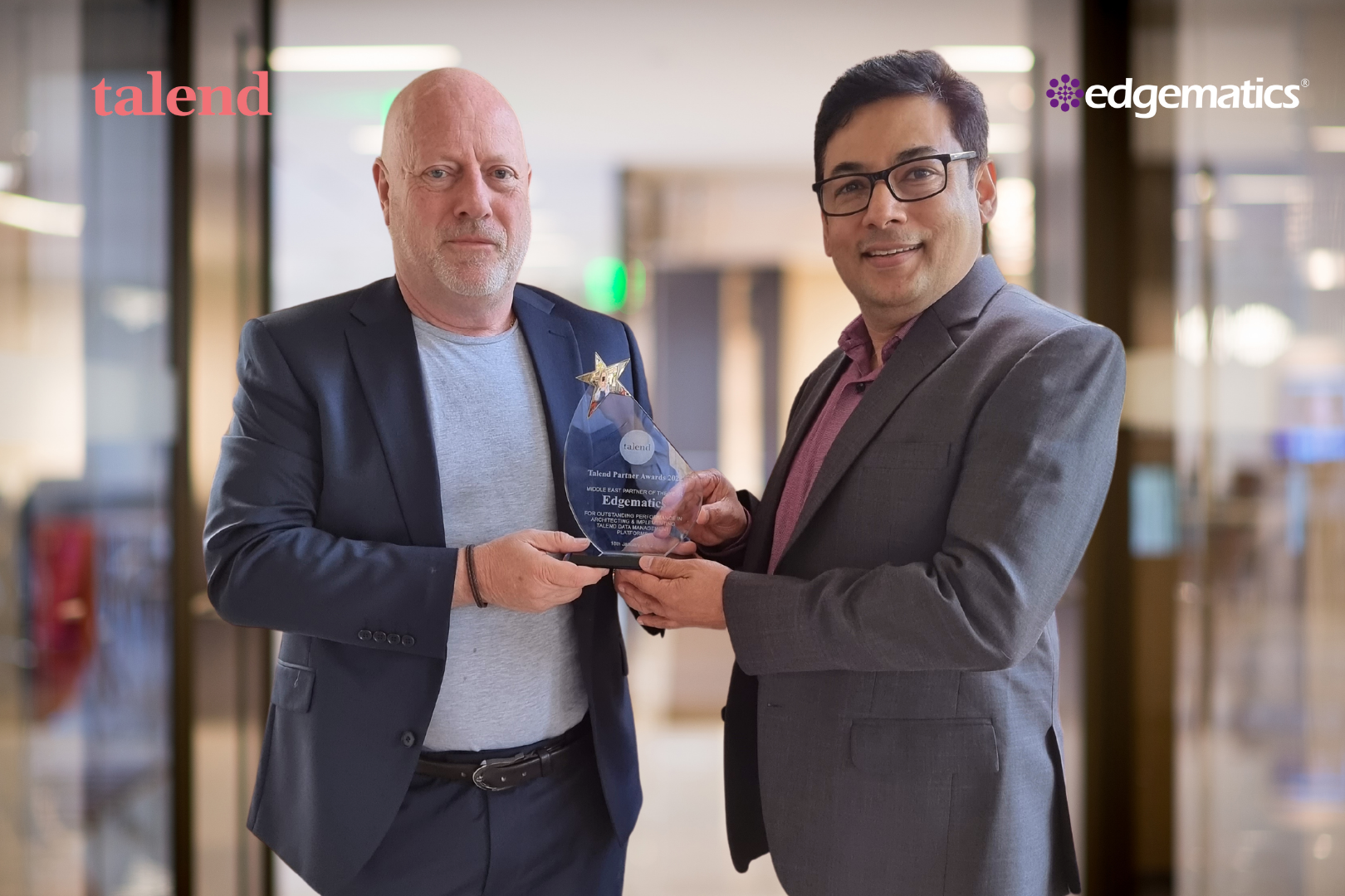 Edgematics is Talend Partner of the year in the Middle East