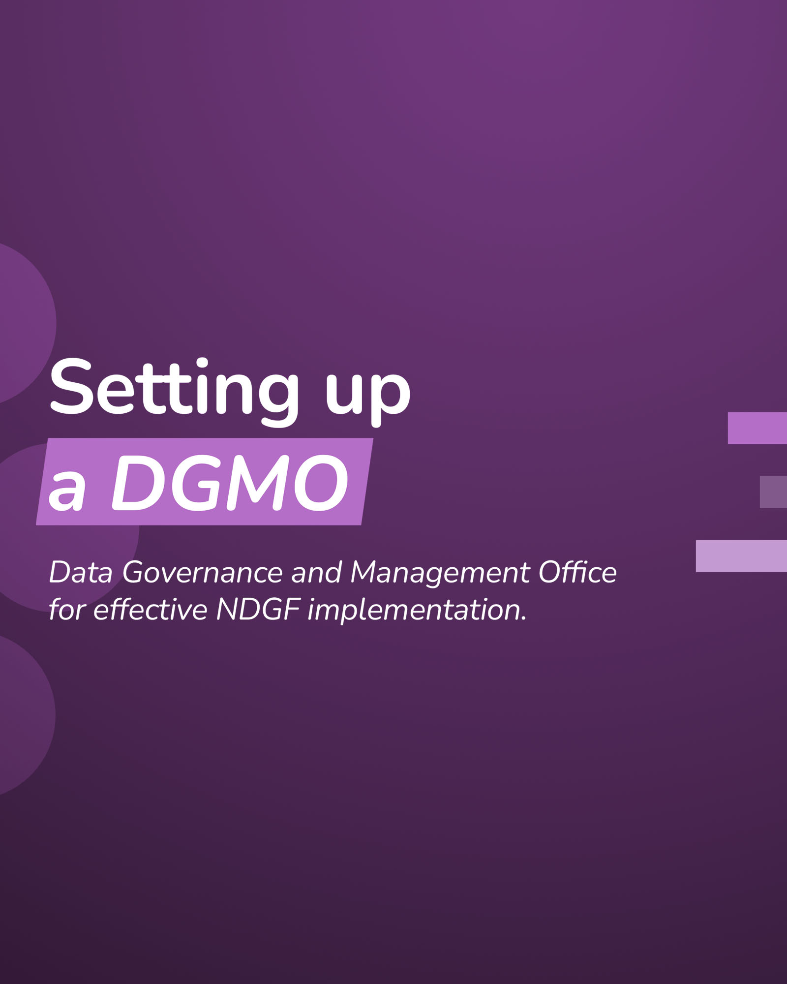 How to set up a Data Governance and Management Office in Oman