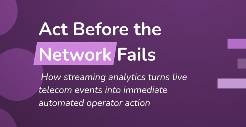 Telecom Streaming Analytics: Act on Data in Real Time