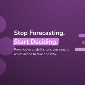 prescriptive analytics