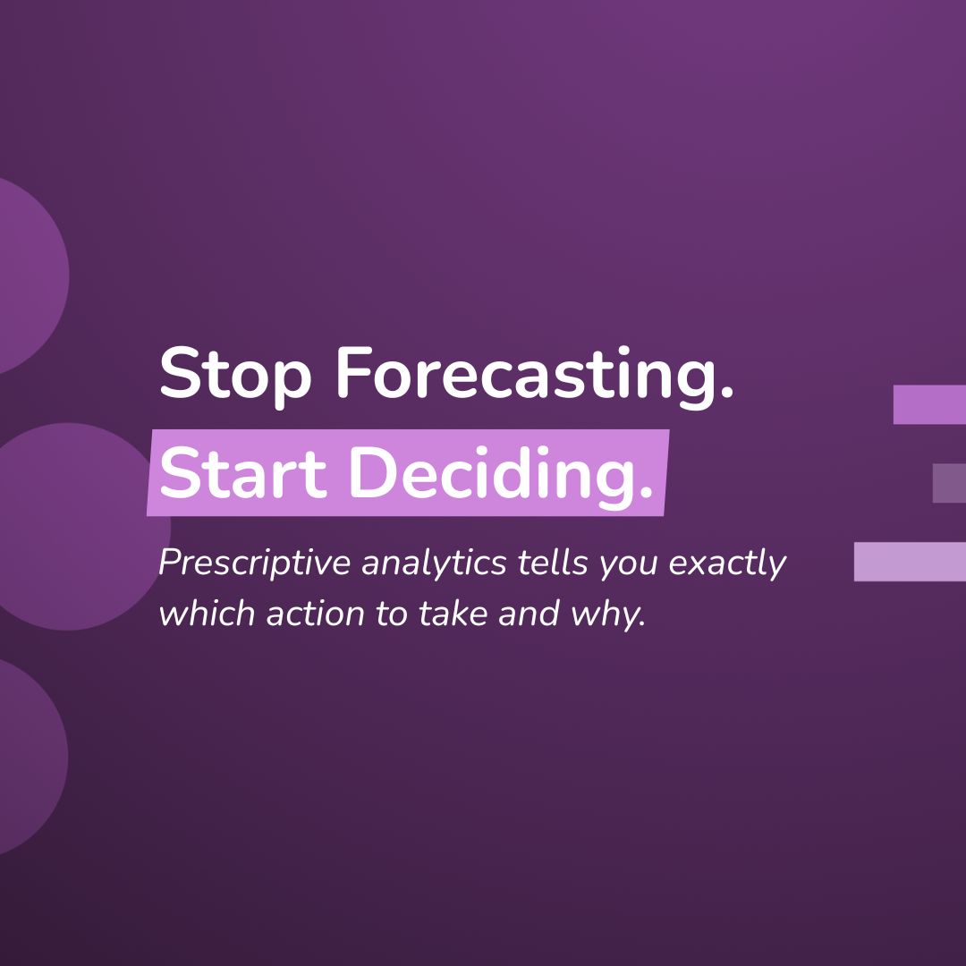 prescriptive analytics